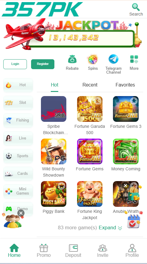 357PK Game App