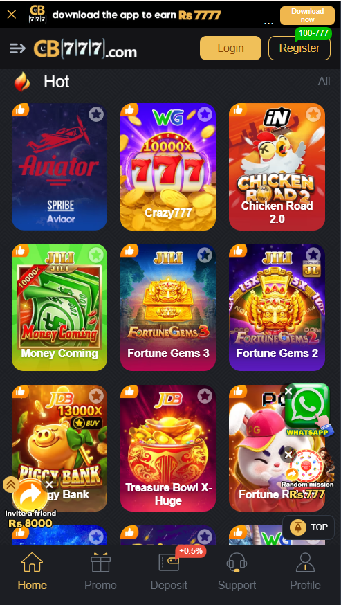 CB777 Game App