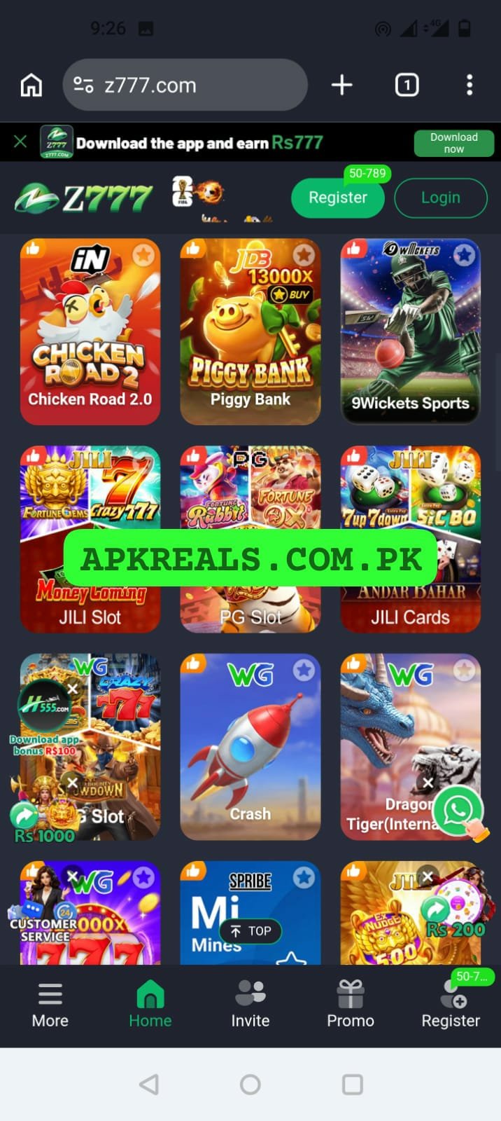 Z777 Game APK