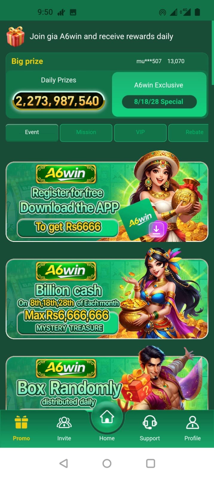 A6Win Game APK