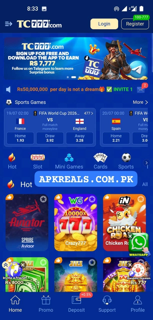 TC777 Game App